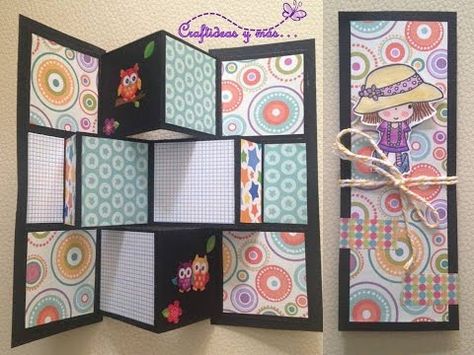 DIY: Tarjeta pop up pequeña. card making. tarjeta plegable, Mostrar sus artesanías y proyectos DIY Diy Birthday, Mini Albümler, Scrapbooking Mini Album, Tarjetas Pop Up, Fancy Fold Cards, Birthday Cards Diy, Birthday Diy, Fancy Folds, Pop Up Cards