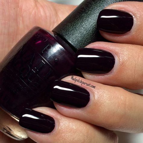 Opi Lincoln Park After Dark, Lincoln Park After Dark, Dark Nail Designs, Opi Nail Polish Colors, Dark Nail, Dark Nail Polish, Opi Nail Colors, Nagellack Trends, Colorful Nail