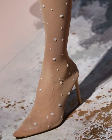 Pina Marlene on Instagram: “These details ✨ @givenchyofficial / Ad” Detail Couture, Givenchy Couture, Chanel Cruise, Spring Couture, Diane Kruger, Couture Details, Dream Shoes, Shoe Obsession, Fashion 2020