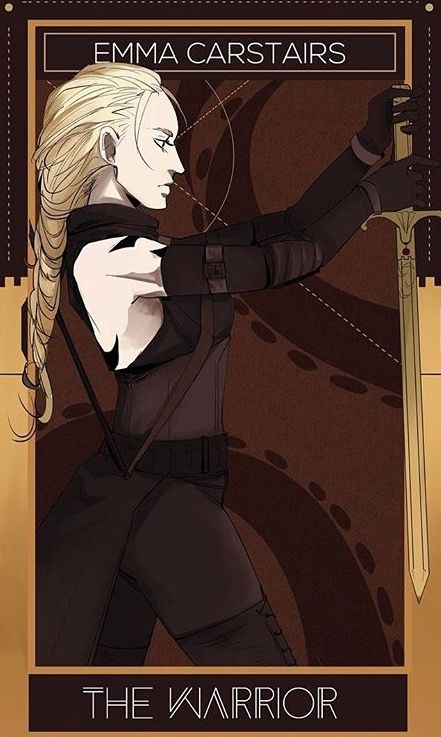 emma carstiars the warrior tarot card Emma Carstairs, Shadowhunter Academy, Cassandra Jean, Lady Midnight, Lord Of Shadows, Shadowhunters Tv Show, Cassandra Clare Books, Cassie Clare, Clockwork Angel