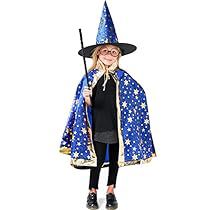 Diy Girls Costumes, Wizard Cloak, Witch Cape, Wizard Party, Hat For Boys, Wizard Costume, Theme Dress, Dressup Party, Diy Costumes