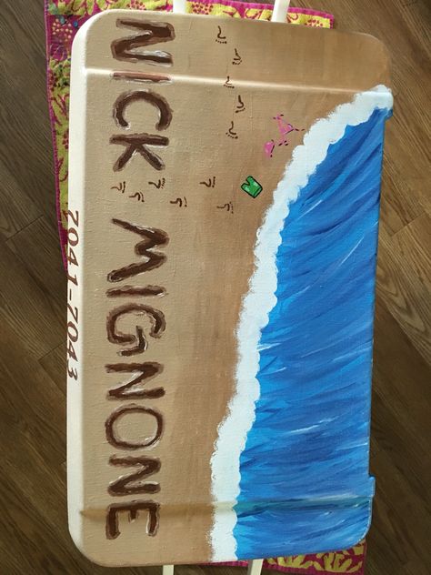 Sorority Coolers, Formal Cooler Ideas, Diy Cooler, Beach Formal, Frat Coolers, Cooler Painting, Sorority Paddles, Sorority Canvas, Sorority Big Little