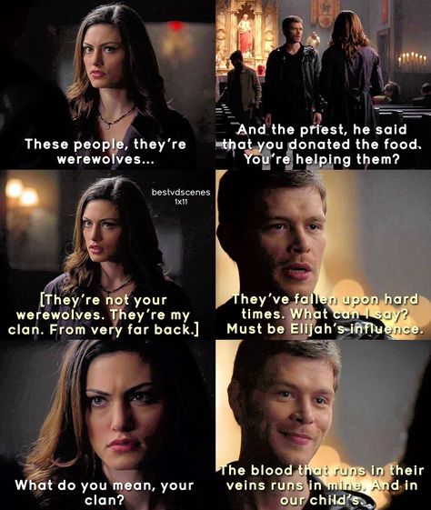 The Vampire Diaries Fan Page (@bestvdscenes) on Instagram The Originals Tv Show, Legacy Quotes, Hayley And Klaus, Hayley Marshall, The Originals Tv, Original Vampire, Klaus Mikaelson, The Vampire Diaries, The Vampire