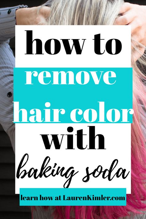 Diy Hair Color Remover, Hair Colour Remover, Baking Soda For Dandruff, Baking Soda Shampoo Recipe, Shampoo Bar Recipe, Baking Soda For Hair, Baking Soda Benefits, Baking Soda Water, Hair Color Remover