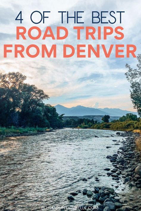 Denver Road Trip, Day Trips From Denver, Denver Travel, Colorado Travel Guide, Best Road Trips, Road Trip To Colorado, Road Trip Destinations, Us Road Trip, Road Trip Adventure