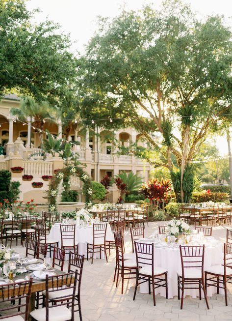 Wedding Venues Outdoor Receptions, Naples Wedding Venues, The Club At The Strand Naples, Naples Florida Wedding Venues, Outdoor Florida Wedding, Naples Fl Wedding, Alys Beach Wedding, Wedding Ideas Classy Elegant, Naples Florida Wedding