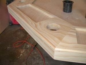 Poker Table Diy, Octagon Poker Table, Poker Table Plans, Table Poker, Outdoor Woodworking Plans, Woodworking Plans Patterns, Man Cave Home Bar, Easy Wood Projects, Wood Plans