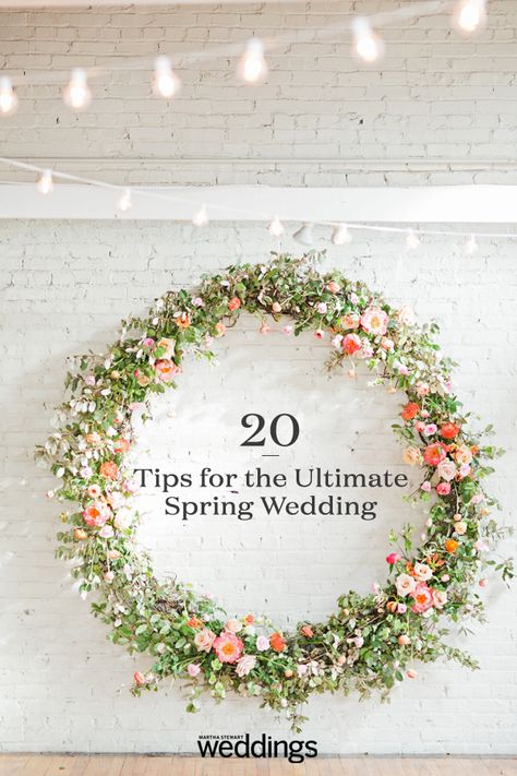 Springtime Wedding Ideas, Spring Wedding Elegant, Wedding Flower Ideas Spring, Easter Wedding Decorations, Spring Wedding Reception Decor, Unique Spring Wedding Colors, Spring Garden Wedding Ideas, Spring Wedding Ideas Rustic Vintage, No Flower Wedding Decor