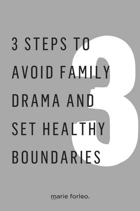 Want to stay far away from family drama? Marie Forleo shares 3 tips on how to set boundaries and stay focused in the middle of family mess.  #DealingWithFamily #HomeForTheHolidays #HolidayTime #FamilyDrama #Boundaries #StayingFocused #MarieForleo #MarieTV Family Conflict Quotes, Family Drama Quotes, Boundaries Tips, Boundaries Family, Family Conflict Resolution, Boundaries Activities, Toxic Families, Boundaries With Family, Friendship Tips