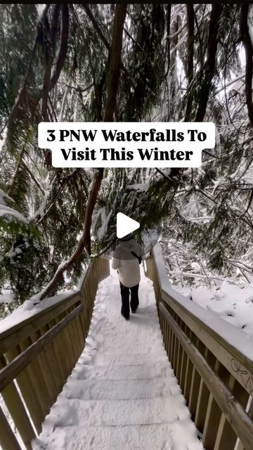 Compass Outdoors on Instagram: "Winter is just around the corner ❄️ here's 3 of our favorite winter pnw waterfall hikes 👇

Twin Falls, North Bend - Washington 
Tumalo Falls, Bend - Oregon
Franklin Falls, Snoqualmie - Washington
-
-
#pnw #pacificnorthwest #pnwonderland #pnwhiking #pnwhikes #washingtonstate #oregonexplored" Snoqualmie Washington, North Bend Washington, Waterfall Hikes, Twin Falls, Road Trip Fun, Washington State, Around The Corner, Pacific Northwest, Travel Usa