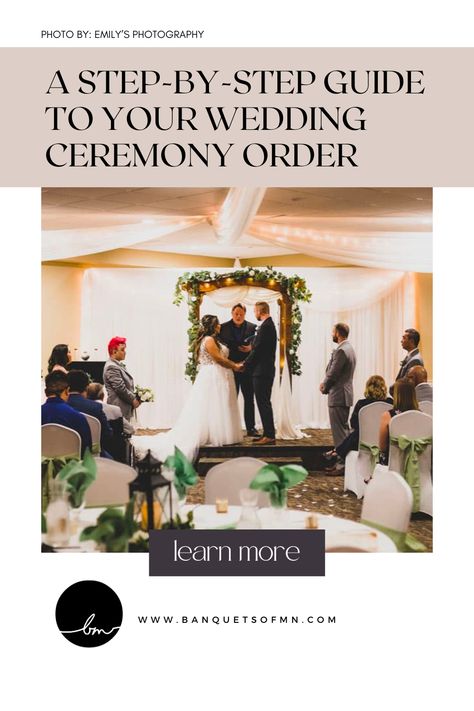 Plan a smooth ceremony with our tips and timeline example now live on the blog. We’re here to help you through every aspect of your wedding planning, even when you say ‘I do!’ Check out our blog to learn more and create the perfect ceremony order for your unique ceremony. Wedding Ceremony Steps, Wedding Ceremony Order, Traditional Wedding Ceremony Order, Order Of Wedding Ceremony, Unity Ceremony, Sand Ceremony, Halloween Wedding, Traditional Wedding, Maid Of Honor