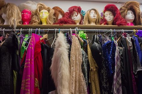 Drag Dressing Room, Drag Room, Drag Costume, Makeup Vanity Decor, Ursula Costume, Costume Closet, Drag Show, Makeup Counter, Queen Room