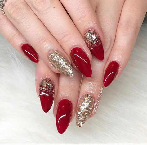 Red Nail Extensions Designs, Nail Extensions Designs For Wedding, Red Nail Extension Designs, Red Colour Nail Art, Red Bridal Nails Wedding, Shaadi Nails, Nail Extensions For Bride, Desi Wedding Nails, Bridal Nail Extension Designs