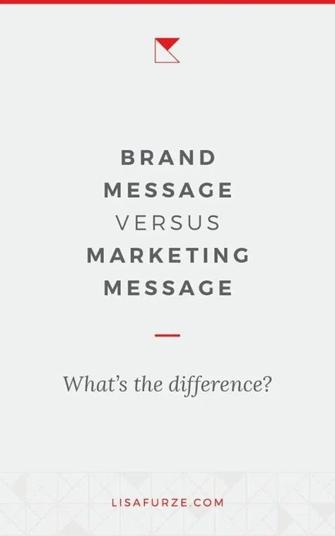 Ever wondered what the difference between a brand message and a marketing message is? Find out here. Marketing Message, Business Marketing Design, Startup Tips, Brand Message, Business Branding Inspiration, Small Business Strategy, Visual Marketing, Brand Voice, Branding Your Business