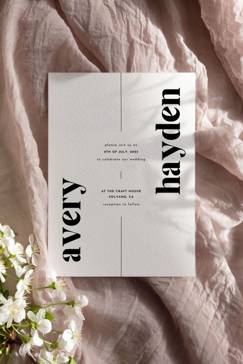 [SponsoredPost] Our Elegant Wedding Invitation Set Is Perfect For Those Who Want To Have A Clean And Minimal Wedding Invitation To Send Out To Their Guests. Match Your Modern Wedding With These Fully Customisable Minimalist Wedding Invitation Set. #modernweddinginvitationsminimalist Wedding Invite Cards Design, Sleek Wedding Invitations, Minimal Invitation Design, Minimalist Wedding Invite, Simple Wedding Invite, Minimalist Invitation Wedding, Modern Simple Wedding Invitations, Modern Wedding Invitations Minimalist, Minimalist Wedding Invitation Elegant