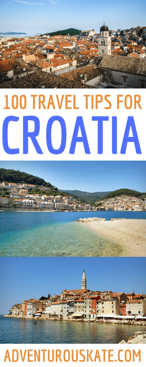 100 Travel Tips for Croatia - Adventurous Kate : Adventurous Kate Croatia Vacation Outfits, Sailing Croatia, Croatia Vacation, Croatia Travel Guide, Croatian Islands, Krka National Park, Visit Croatia, Beach Honeymoon, Sailing Trips