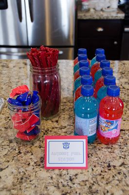 Transformers Party Food, Transformers Birthday Party, Rescue Bots Birthday Party, Rescue Bots Party, Rescue Bots Birthday, Transformers Birthday Parties, Transformers Birthday, Transformer Party, Transformer Birthday