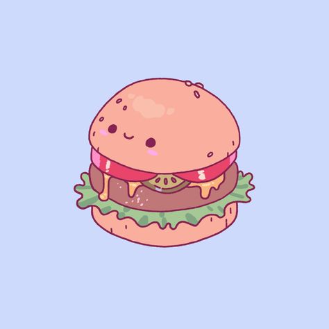 Happy weekend, everyone!🥳 I'm really into burgers!!🥰 Maybe it's my favorite food ever...🤔 But I find it very difficult to find restaurants that serve delicious burgers. To be honest, my absolute favorite burgers are the ones @juuurekkk makes here at home!!🥰 They are the best!!😋🍔✨ How is it for you? Do you know a good burger restaurant or do you prefer to eat homemade ones?💕 I hope you've have a lovely and relaxing weekend!🥰 - - - #foodillustration #cutefood #cuteart #cuteillustration #illustr... Kawaii Burger Drawing, Kawaii Burger, Burger Drawing, My Favorite Food, Burger Restaurant, Relaxing Weekend, Delicious Burgers, Good Burger, To Be Honest