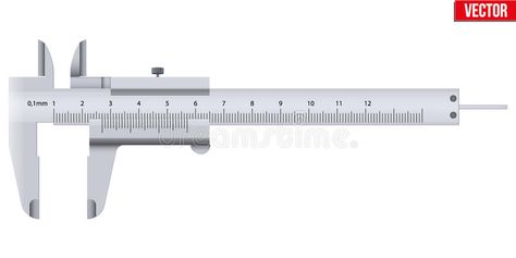 The Vernier caliper and scale. Measuring tool and wquipment. Editable Vector Ill #Sponsored , #PAID, #ad, #scale, #Vernier, #Vector, #Measuring Modern Graphic Art, Vernier Caliper, Measurement Tools, Background Illustration, Drawing Tools, Calipers, Stock Illustration, Graphic Art, Stock Vector