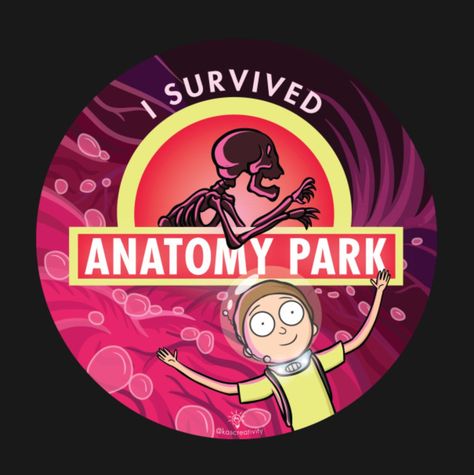 Rick and Morty x Anatomy Park Anatomy Park Rick And Morty, Fictional Planets, Anatomy Park, Morty Wallpaper, The Boondocks Cartoon, Rick And Morty Stickers, Rick I Morty, Teen Library, Rick And Morty Poster