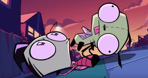 What We Know about the Invader Zim Movie So Far Zim Gir, Mom Working, Invader Zim Characters, I Love My Mom, Love My Mom, Invader Zim, Black Cartoon, I Love Mom, Emo Scene