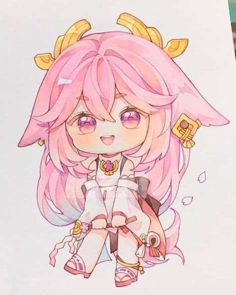 Chi Bi, Chibi Girl Drawings, Copic Art, Anime Pixel Art, Chibi Girl, Chibi Drawings, Cartoon Character Design, Cute Anime Wallpaper, Cute Chibi