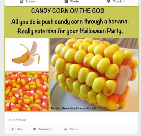 Candy Corn Cob, Trail Bars, Elf Idea, Kid Halloween, Halloween Foods, Halloween Treats For Kids, Fun Halloween Food, School Halloween, Fall Snacks