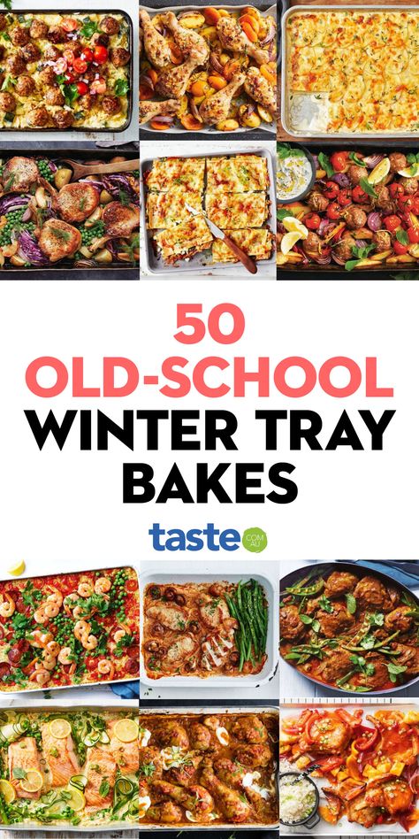 Winter Tray, Curried Sausages, Baked Dinner Recipes, Tray Bake Recipes, Sheet Pan Dinners Recipes, Tray Bake, Baked Dinner, Winter Dinner Recipes, Swedish Meatballs