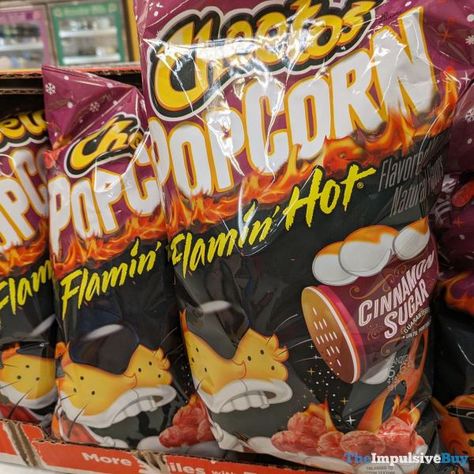 I feel as if Cheetos used AI to come up with this. (Spotted by Gabriel N at Kroger.) If you’re out shopping and see new products, snap a picture of them, and send them in via an email (theimpulsivebuy@gmail.com) with where you found them and “Spotted” in the subject line. Also, if you want to […] The post SPOTTED: Cheetos Popcorn Flamin&#... Cheetos Popcorn, Movie Snacks, Snack Mix, Cinnamon Sugar, Food Cravings, Popcorn, New Products, Cinnamon, Wordpress