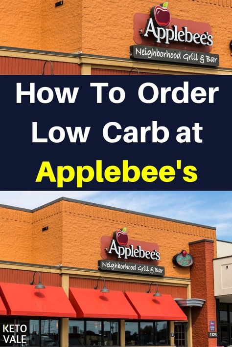 Keto At Applebees, Keto At Restaurants, Low Carb Restaurant Options, Healthy Takeout, Keto Hacks, Low Carb At Restaurants, Keto Restaurant, Keto Fast Food, Belly Fat Diet Plan