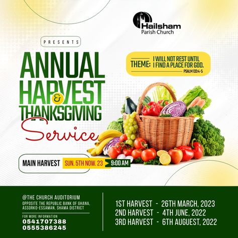 Padua, Juvenile Harvest Flyer Design, Thanksgiving Flyer Templates, Thanks Giving Flyer Design, Annual Harvest Flyer, Harvest Envelope Design, Church Thanksgiving Flyer Design, Product Flyer Design Inspiration, Church Envelope Design