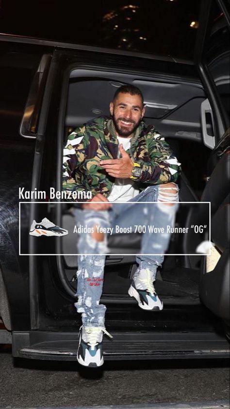 #shoes #shoesaddict #sneakers #sneakerhead #sneakersaddict Wave Runner 700 Outfit Men, Yeezy Boost 700 Wave Runner, Celebrity Sneakers, Adidas Yeezy 700, Wave Runner, Jordan Yeezy, Dior Sneakers, Yeezy Sneakers, Sports Celebrities