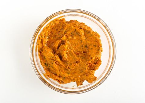 We took this super-charged tomato paste for a spin in the test kitchen. Umami Paste, Harissa Recipes, Flavored Butter Recipes, Compound Butter Recipe, Lime Butter, Specialty Food Store, Flavored Butter, Sweet Butter, Compound Butter