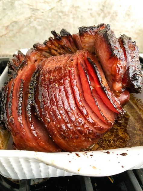 Best Ham Glaze Recipe, Honey Baked Ham Copycat, Best Ham Glaze, Cooking Spiral Ham, Precooked Ham, Ham In The Oven, Ham Recipes Baked, Spiral Sliced Ham, Baked Food