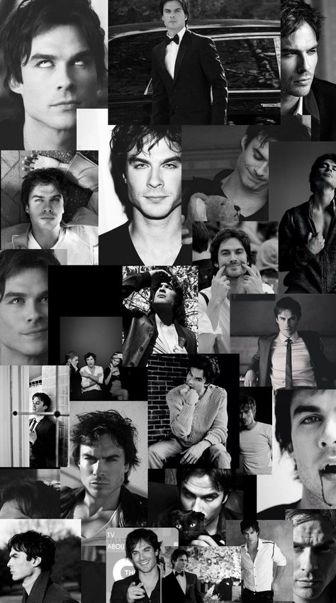 #ian #damon #vampire dairies #black #white #black and white #🖤🤍 The Vampire Diaries Black And White, Damon Salvatore Aesthetic Collage, Damien From Vampire Diaries, Damon Wallpaper Aesthetic, Vampire Diaries Damon Wallpaper, Ian Somerhalder Aesthetic Wallpaper, Damon Salvatore Photos, Damon Salvatore Aesthetic Wallpaper, Damon Salvatore Collage