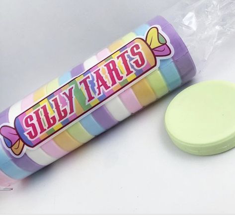 Silly squishies new silly tarts squishie Fidget Collection, Squishy Store, Marshmallow Costume, Silly Squishies, Squishy Ideas, Squishy Food, Homemade Squishies, Jumbo Squishies, Squishies Diy