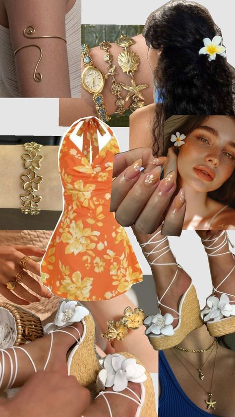 #summer #mexico #outfit #fashion #fitinspo #fitcheck #fyp #floral #flowers #orange #hawaii #vibes #aesthetic #core Hawaii Vibes Outfit, Hawaii Aesthetic Party, Hawaiian Outfit Women Party Hawaii, Hawaii Vibes Aesthetic, Hawaiian Party Outfit, Hawaiian Outfit Women, Hawaii Fits, Aesthetic Core, Hawaii Outfits