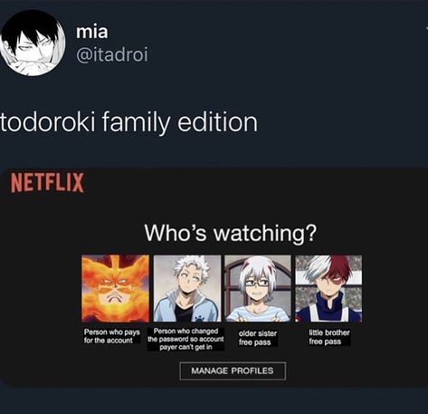 Natsuo Todoroki, Todoroki Family, Mha Memes, Mha Stuff, She Ra Princess Of Power, My Hero Academia Memes, Boku No Hero Academia Funny, Anime Jokes, Anime Memes Funny