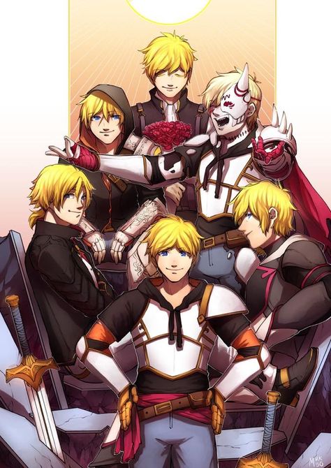 Rwby Jaune Arc, Ninja Armor, Rwby Grimm, Rwby Jaune, Rwby Funny, Rwby Characters, Rwby Comic, Rwby Fanart, Fate Stay Night Anime