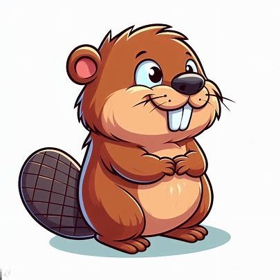 single beaver cartoon clipart images - Pencipta Imej daripada Microsoft Designer Beaver Character Design, Cute Beaver Drawing, Animals Cartoon Images, Cute Animated Animals, Beaver Clipart, Beaver Drawing, Cartoon Beaver, Beaver Cartoon, Cute Animals Clipart