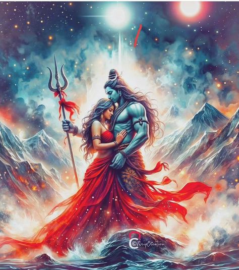 Shivaparvathi Images, Siva Parvathi Love Images, Good Morning Gif Images, Lord Shiva Sketch, Shiva Sketch, Album Artwork Cover Art, Pictures Of Shiva, Mandala Painted Rocks, Happy Navratri Images