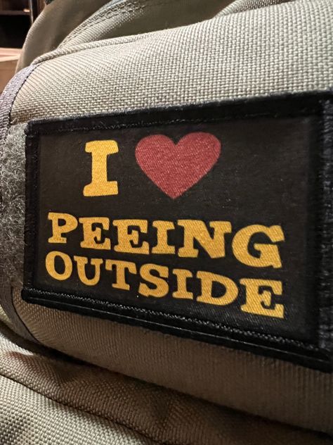 Custom Camping Patch Funny Morale Patch, Funny Pins And Patches, Prepper Tips, Silly Shirts, Funny Patches, Silly Shirt, Morale Patches, Tactical Patches, Simple Joys