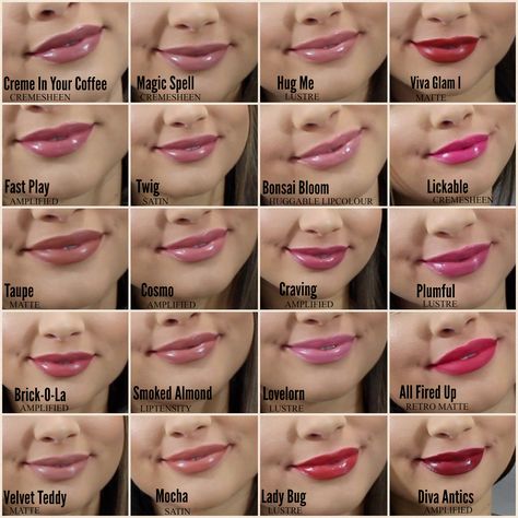 My MAC Lipstick Swatches! Check out the full video at https://www.youtube.com/watch?v=s-YSw_wMzlQ Makeup Tutorial Mac, Mac Lipstick Colors, Mac Lipstick Swatches, Best Mac Lipstick, Mac Lipstick Shades, Gloss Eyeshadow, Lipstick For Fair Skin, Lips Shades, Makijaż Smokey Eye