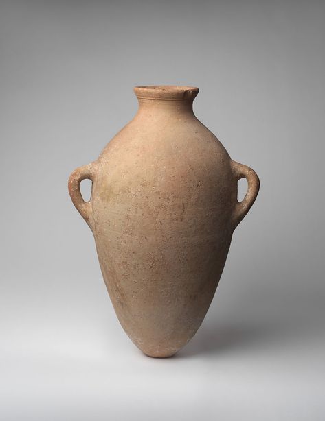 Canaanite jar | Canaanite | Late Bronze Age | The Met Ancient Vase, Ceramics Pottery Vase, Pottery Pots, Old Pottery, Ancient Pottery, Ancient Egyptian Art, Vase Shapes, Pottery Crafts, Ceramic Pots