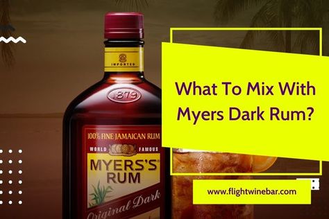 Myers Rum Drinks Recipe, Dark Rum Drinks Recipes, Dark Rum Drinks, Rum And Orange Juice, Rum Shots, Dark Rum Cocktails, Drinks With Pineapple Juice, Orange Juice Cocktails, Rum Drinks Recipes