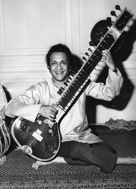 World Music Day Quotes, Music Day Quotes, Pandit Ravi Shankar, Sitar Instrument, Happy World Music Day, 60s Pictures, Anoushka Shankar, Shankar Ji, Indian Musical Instruments