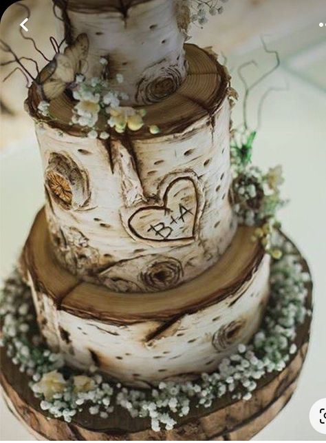 Western Wedding Cakes, Western Themed Wedding, Country Wedding Cakes, Forest Theme Wedding, Country Theme Wedding, Camo Wedding, Best Cake, Wedding Cake Rustic, Fall Wedding Cakes