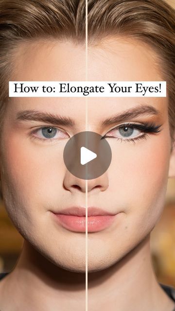 Trevor Barrett on Instagram: "How to Elongate your eyes! Just 3 steps🖤What would you like to learn about next?🥰
Here are a few techniques you can do, either 1 or all, to create the illusion of a longer, sculpted eye!

*Some of you with eyes closer together, like myself, may prefer to skip or minimize the inner corner liner.*

Here are the 3 steps! 
1. Shade the crease- Use a round blending brush & neutral medium brown - 
Tap along the outer ⅓ of the crease & blend out to temple
Shade the inner brow bone down the side of the nose bridge to widen the eyes 
2. Line - Use a liquid liner or shadow & apply a thin line across the entire eye. Extend it straight out into a wing! 
IF your eye shape can handle, Repeat on the inner corner, extending straight in! 
3. Complete with a half Lash & place Elongate Eyes Makeup, Inner Corner Liner, Eyes Close Together, Eye Meaning, Clean Blackheads, Makeup Mistakes, A Wing, Blending Brush, Effective Skin Care Products