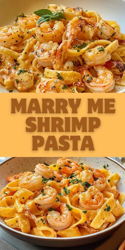 Marry Me Shrimp Pasta is the perfect blend of indulgence and simplicity, making it an excellent choice for any occasion! 🍤🍝 Creamy, garlicky, and packed with shrimp, this pasta dish is easy to make but impressive enough for special dinners. It’s a delicious balance of flavors and textures.

📌 Pin this recipe to make a rich and flavorful shrimp pasta that’s sure to impress!
#ShrimpPasta #MarryMeShrimp #EasyDinnerRecipes #CreamyPasta #IndulgentMeals #SeafoodLovers Shrimp And Bacon Pasta Recipes, Shrimp Sauce For Pasta, Shrimp Peppers Pasta, Shrimp And Perogies, Shrimp Dinner Ideas Pasta, Shrimp And Macaroni, 30 Minute Pasta Meals, Shrimp Marry Me Pasta, Shrimp With Pasta Easy