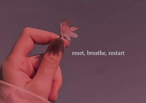 Quotes Reset Breathe Restart Quotes, Quotes About Restarting, Reset Quote, Restart Quotes, Reset Quotes, Vision Board Images, Positive Thought, Angel Tattoo Designs, Character Pictures